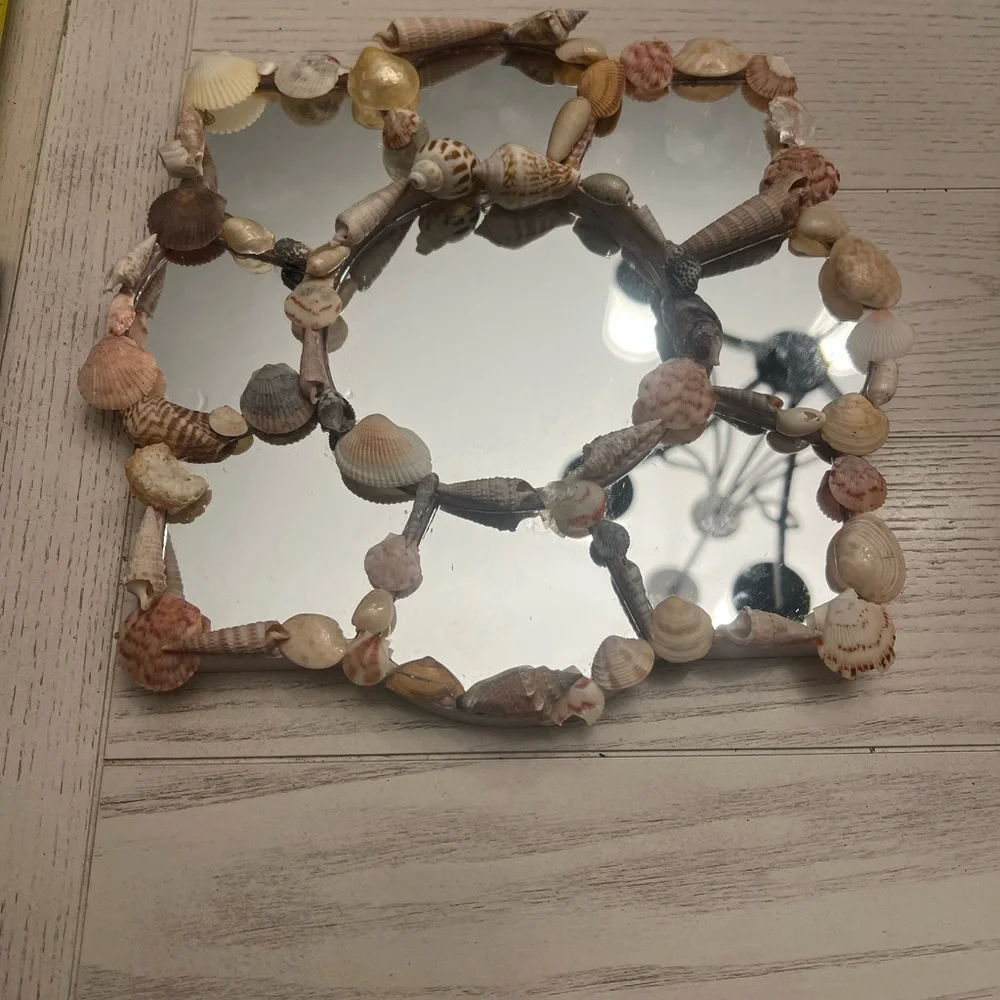 Seashell Decor Mirror
